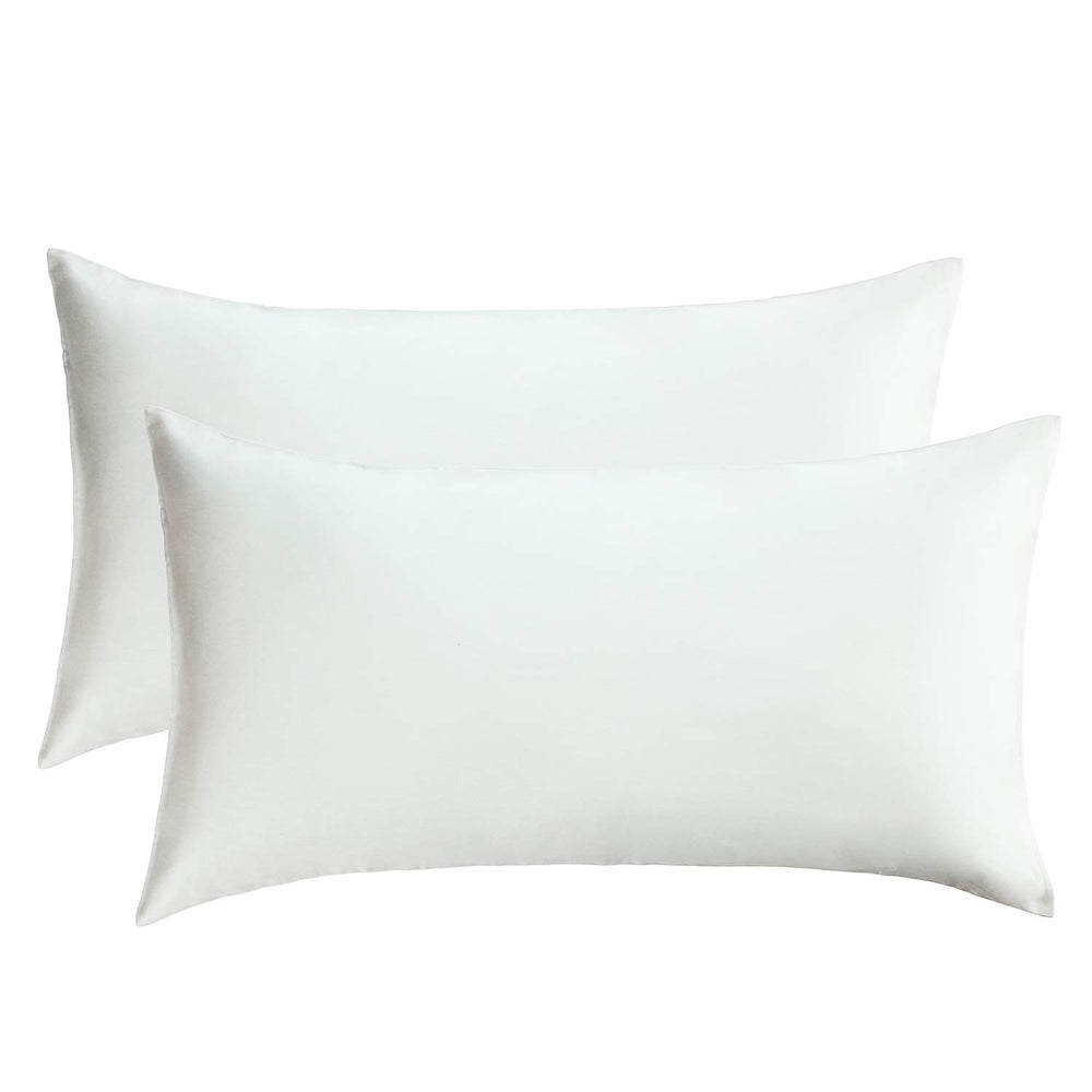 100% Egyptian Cotton Sateen Pillowcases  (Pack Of 2 ) T-300