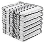 100% RING SPUN COTTON KITCHEN TOWELS - PACK OF 6